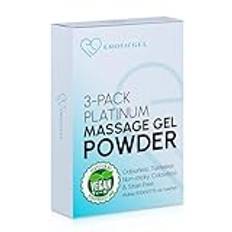 3 x Premium Nuru Massage Gel Powder | 5g Travel Sachet Makes 500ml/ 16.9 fl oz | Made in Japan Paraben & Glycerine Free