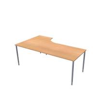 Bord Lanab Frist H Bokfanér/Grå 2x1.2x0.8x0.6m
