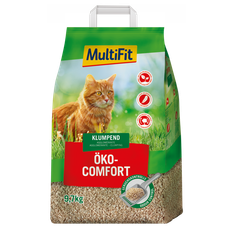 MULTIFIT Kattegrus Øko-Comfort Klumpende 9,7 kg