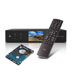 VU+ Duo 4K SE 1x DVB-C FBC / 1x DVB-T2 Dual (Välj variant: Med inbyggd hårddisk 1TB)