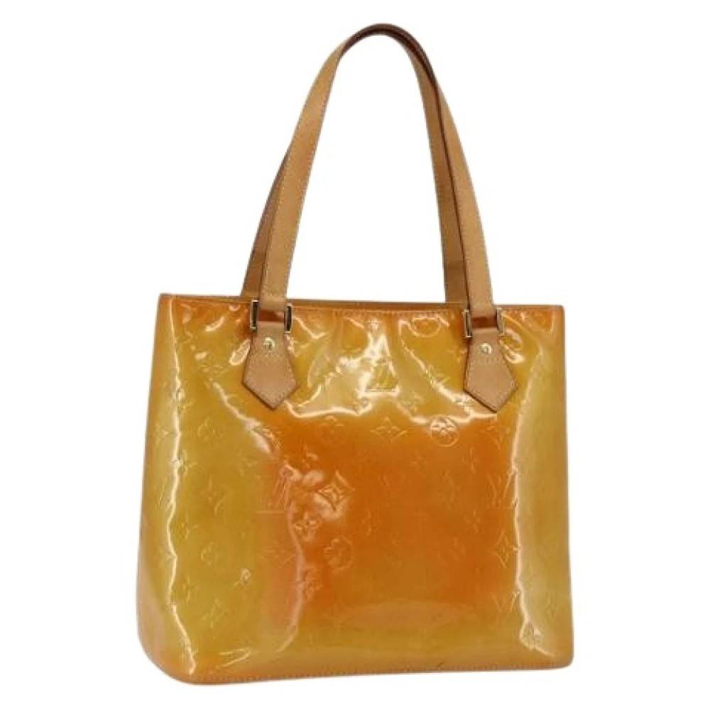 Louis Vuitton Vintage Pre-owned Vintage Tote Bag - Vintage - Dame - Gul - ONE SIZE - Læder