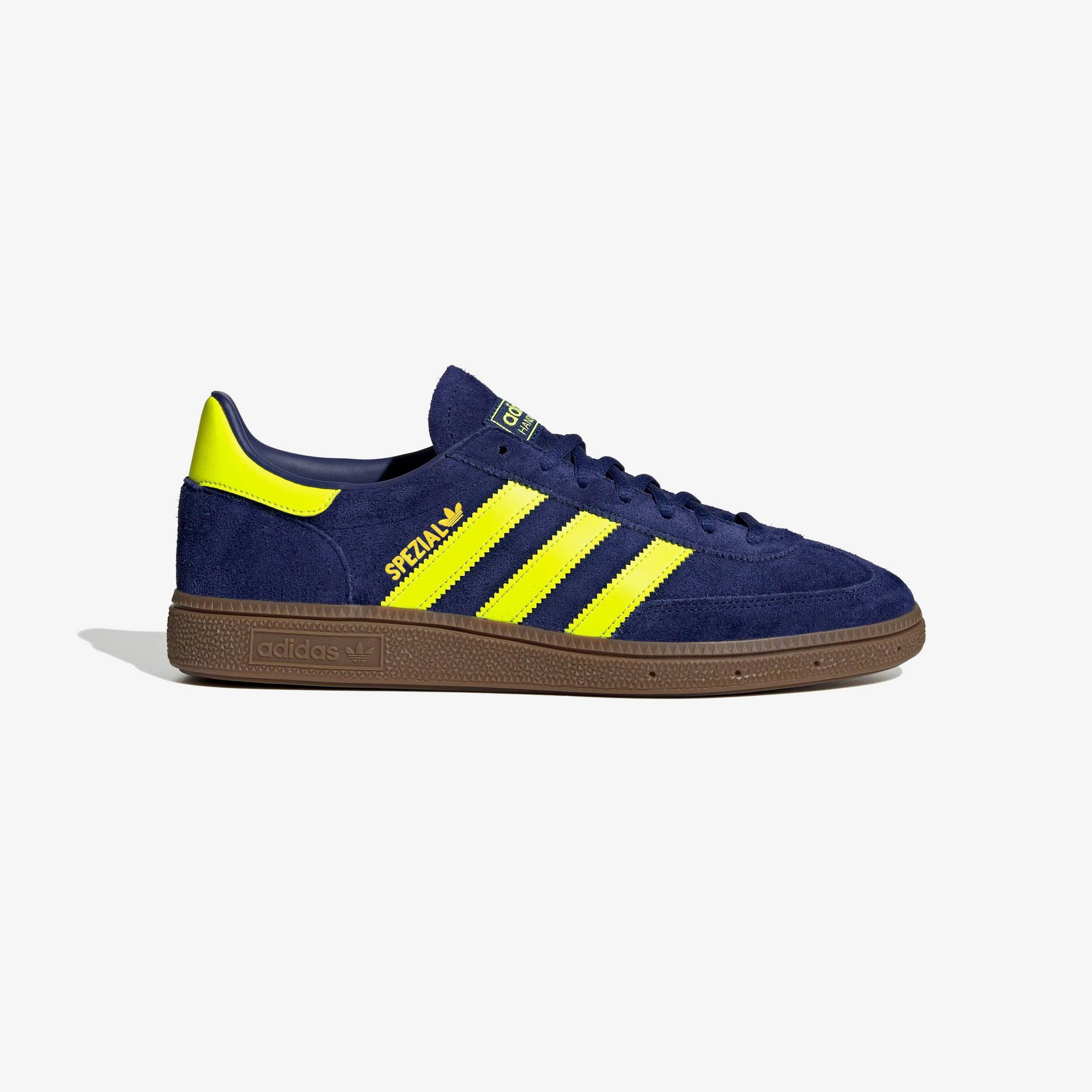 adidas Handball Spezial - victory blue/solar yellow/gold met. - male - 8.5