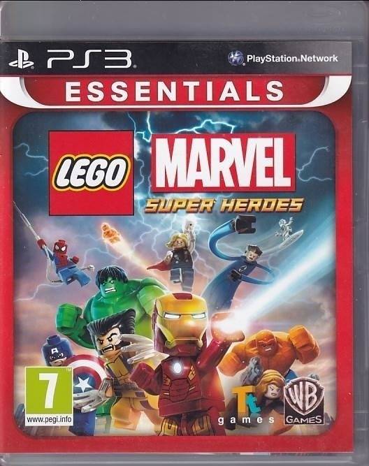 Lego Marvel Super Heroes - Essentials - PS3 (B Grade) (Genbrug)