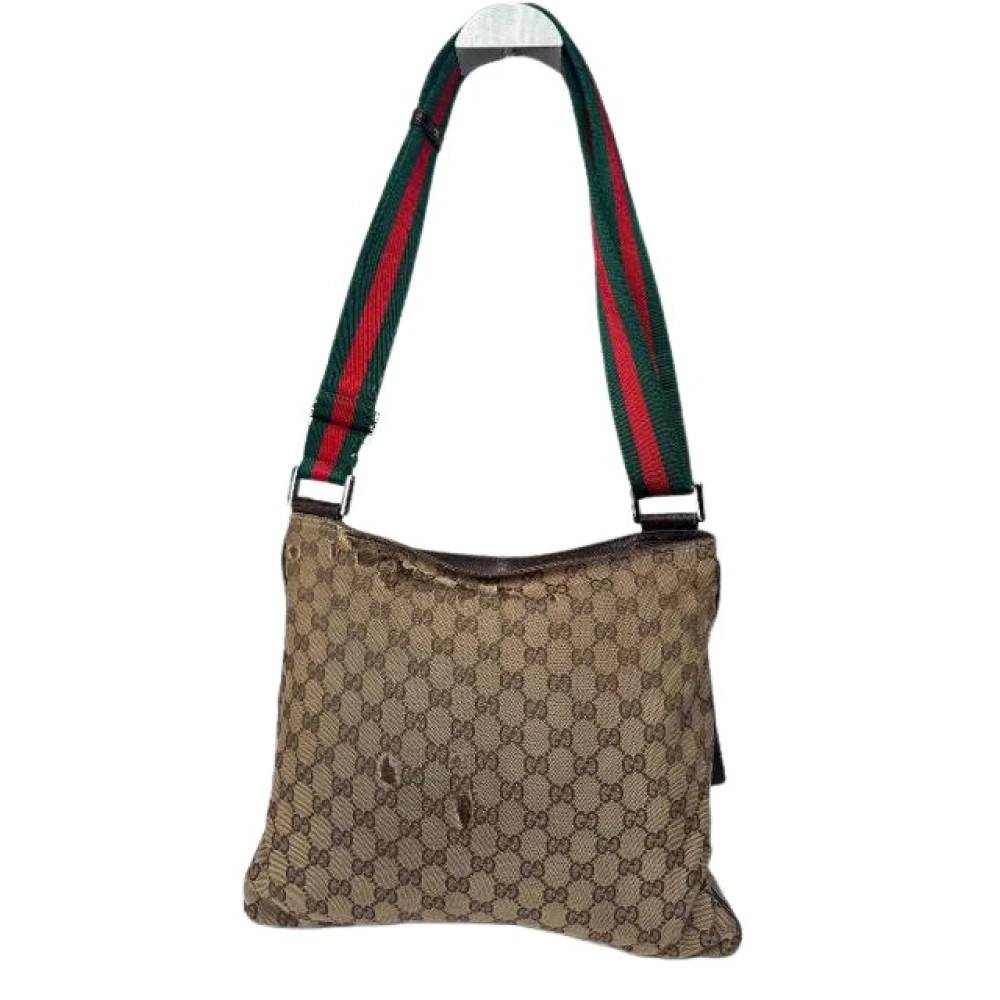 Gucci Vintage - Pre-owned Cotton Cross Body Bag Vintage - Dam - ONE Size - Bomull