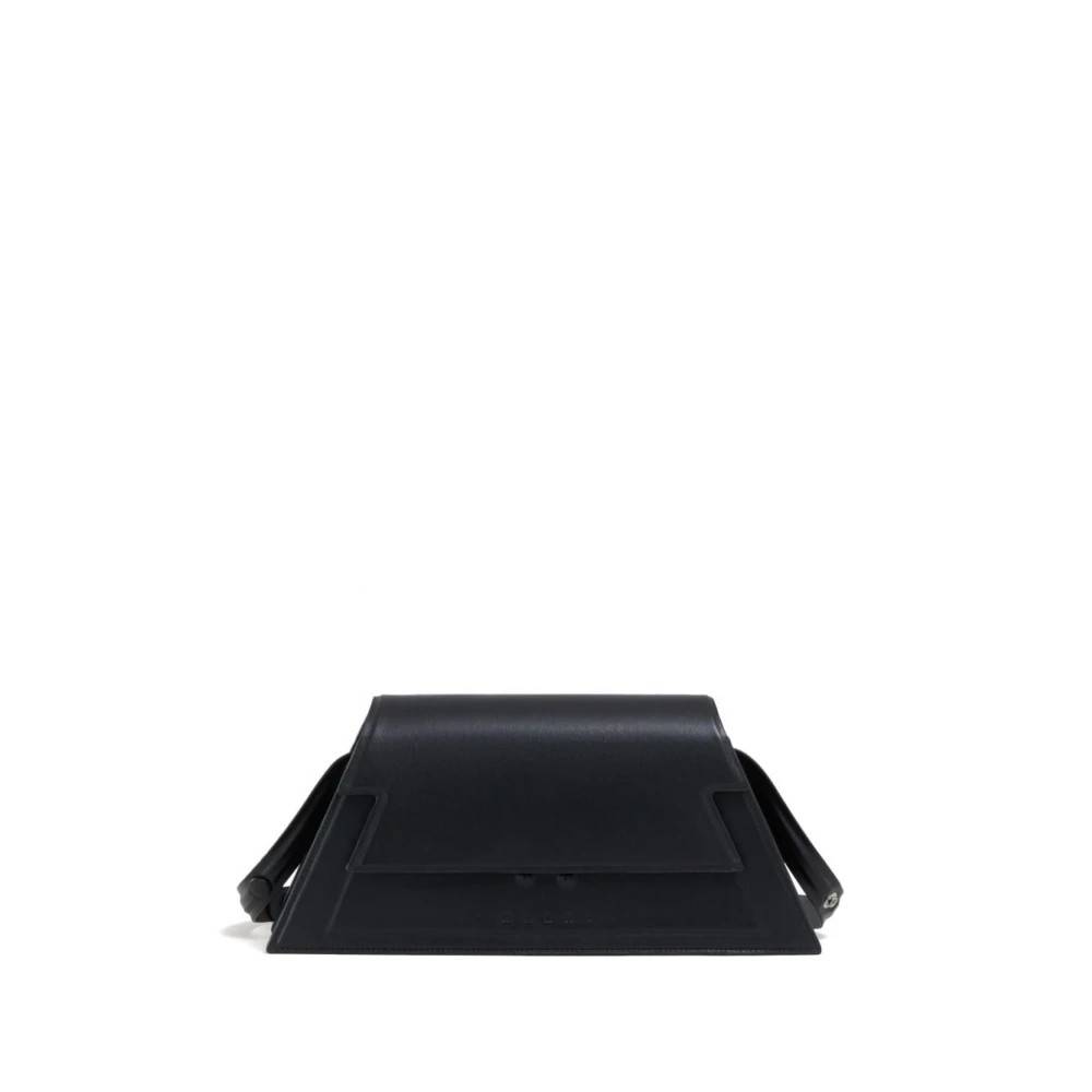 Marni Stilfuld skuldertaske - Tasker - Dame - Sort - ONE SIZE - Uld