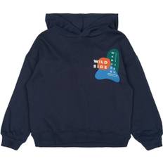 The New Tnparvelo OS Hoodie Stl. 146-152 cm/11-12 år unisex - Sweatshirts Från Magasin - Navy Blazer (146-152 cm/11-12 år)