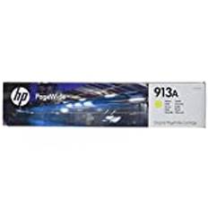HP 913A (F6T79AE) Original Druckerpatrone Gelb für HP PageWide 352, 377 und HP PageWide Pro 452, 477