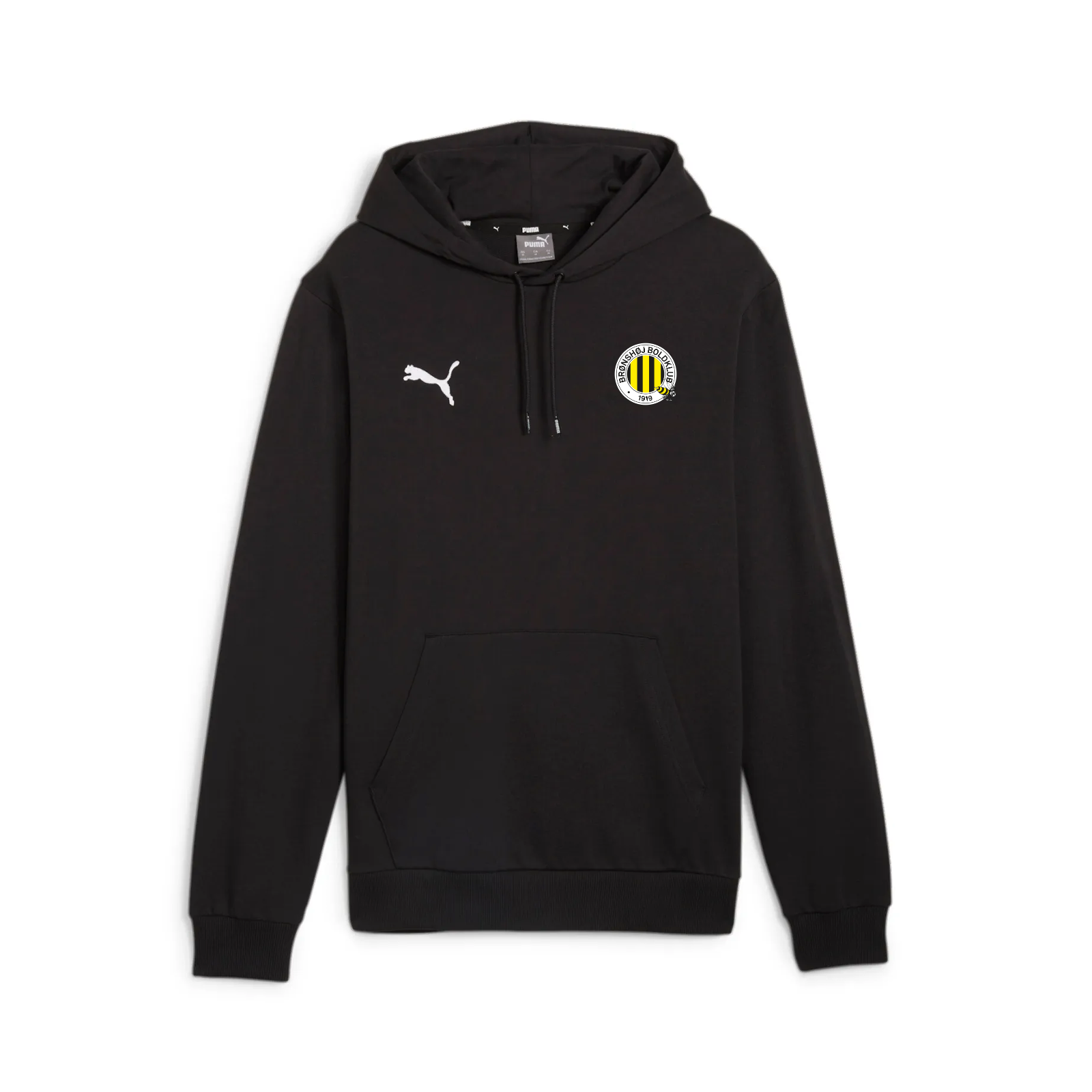 Brønshøj Boldklub hoodie sort, barn - 14 år/ 164cm