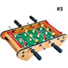 Bordsfotbollsspel i trä mini bordsfotboll fotbollsspelset för vuxna barn familj настольный футбол
