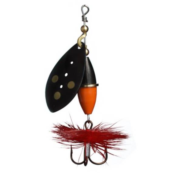 Wipp Spinnare 15 g Svart Orange/Svart