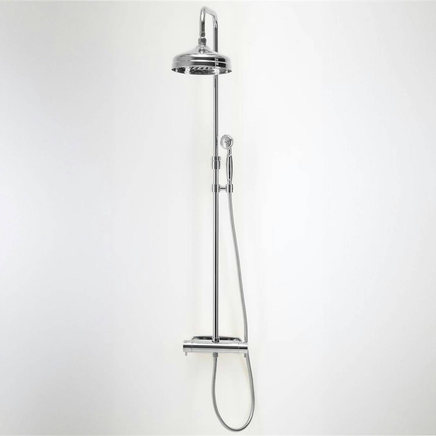 Takduschset Duschbyggarna Colour Line Krom, 160 cc