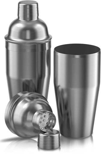 Cocktail shaker 750 ml - 3 dele.