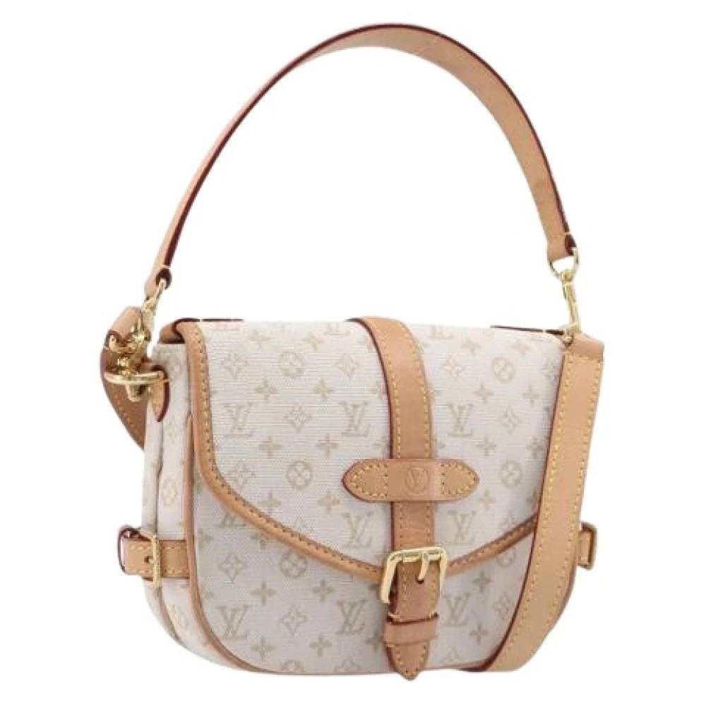 Louis Vuitton Vintage Pre-owned canvas tasker - Vintage - Dame - Beige - ONE SIZE -