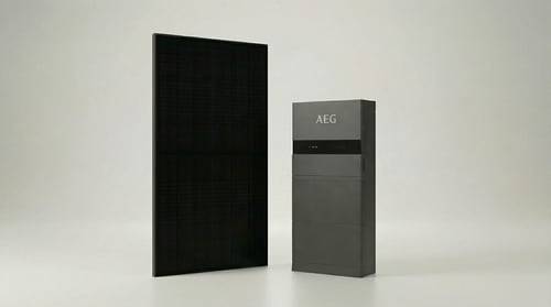 AEG ECO HOME Komplet Solcellepakke 6kW/10kWh, 14 paneler