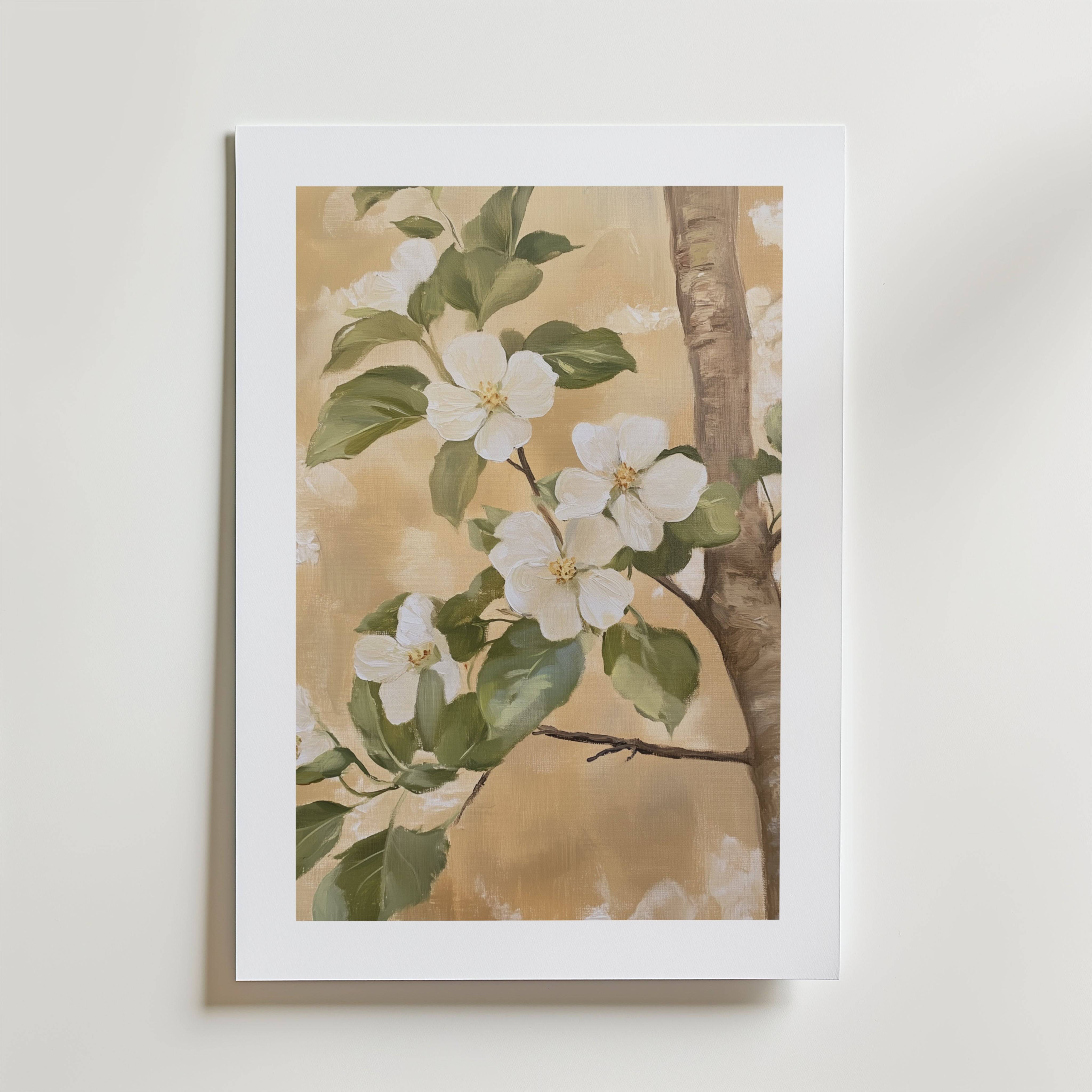 Spring Blossom Poster - Premium Canvas 50x70 cm