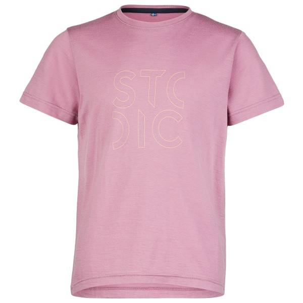 Stoic Kid's Merino180 BengtSt. Shirt Merino-shirt Børn størrelse 152 farve pink
