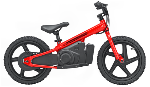 16" Travis Red Balance EL-cykel 13/24 km/t