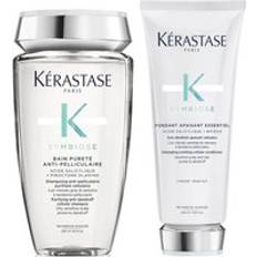 Kérastase Symbiose Anti-Dandruff Cleanse and Condition Duo for Oily Scalps
