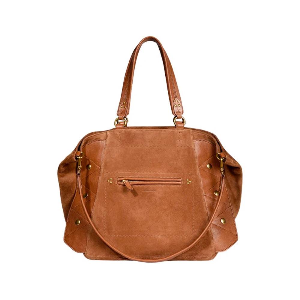 Jérôme Dreyfuss Roger Tote - Tasker - Dame - Brun - ONE SIZE - Bomuld