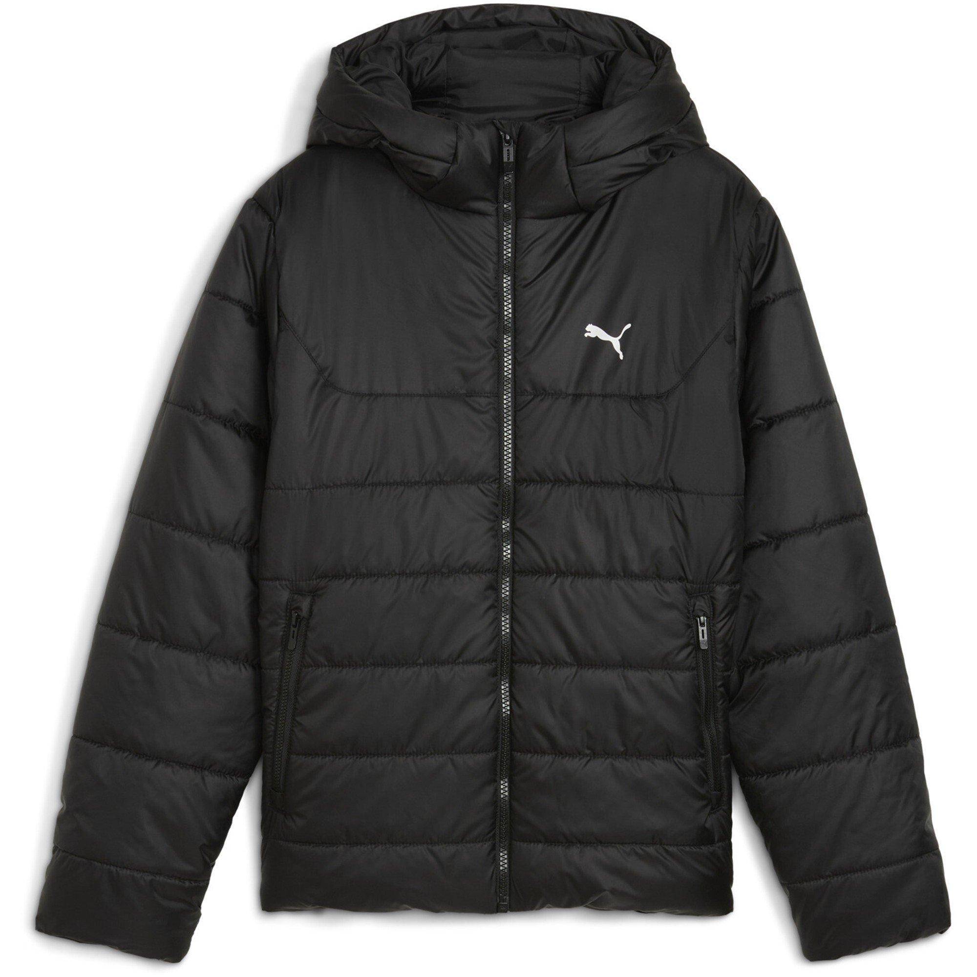 Puma Kids' Puma Essentials Hooded Water-Repellent Full Zip Padded Puffer Jacket