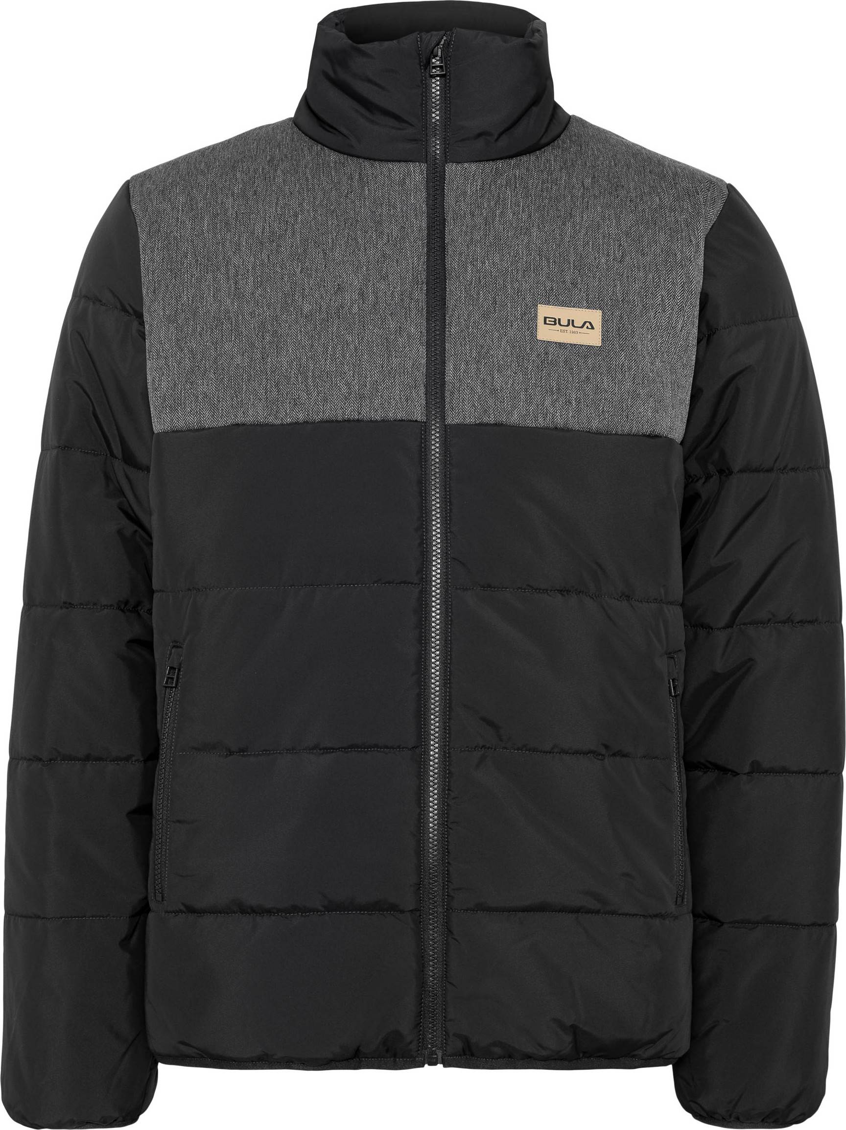 Bula Men's Jacket Contrast Puffer Black, L