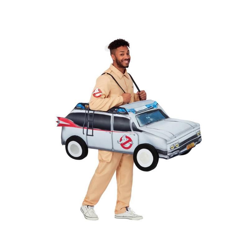 Smiffys Ghostbusters fahren im Auto, Auto mit Schultergurten