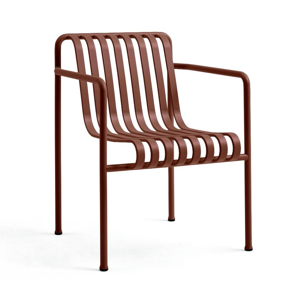 HAY Palissade Dining Armchair Havestol Iron Red