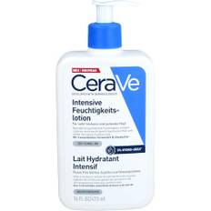 CeraVe Intensiv fuktgivande lotion, för mycket torr och irriterad hud, återställer skyddsbarriären, berikad med essentiella ceramider och sheasmör, 473 ml