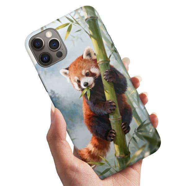 Skal / Mobilskal till iPhone 12 Mini - Red Panda