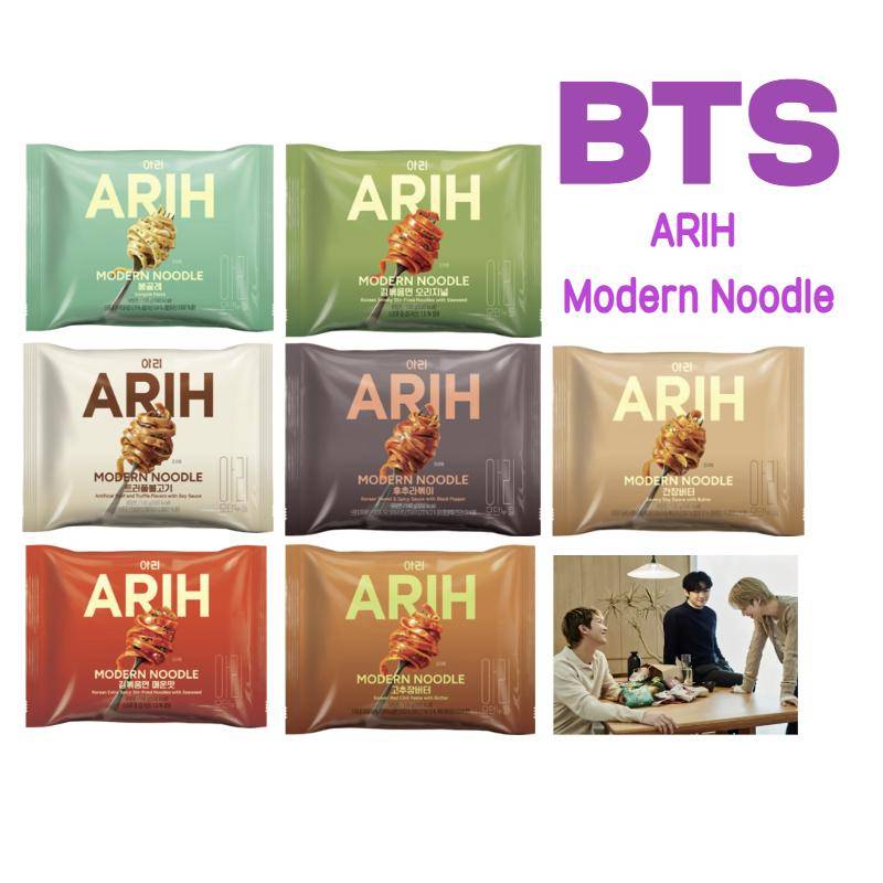 [Paldo] ARIH Modern Nudlar Ramen 7 Typer BTS Val/BTS Specialutgåva 1 st