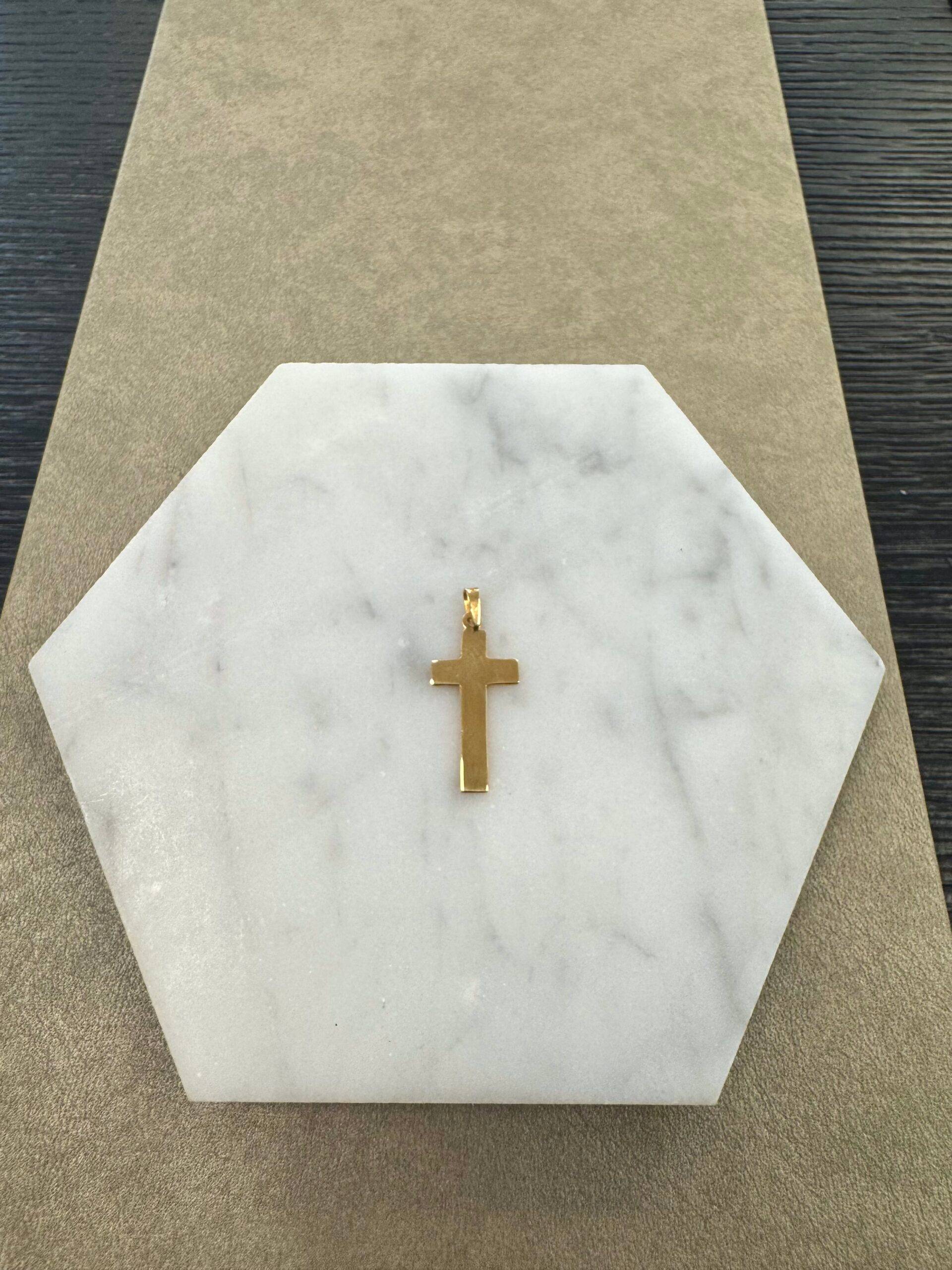 18K Guld Kors - KH019G