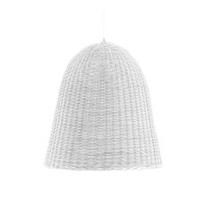 Gervasoni - Bell 95 Suspension Lamp Glossy White - Bordslampor - Jasper Startup - Vit