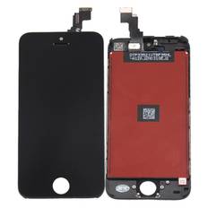 iPhone 5C Display Glas med LCD - Svart