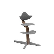 Nomi® Højstol - Walnut/Grey