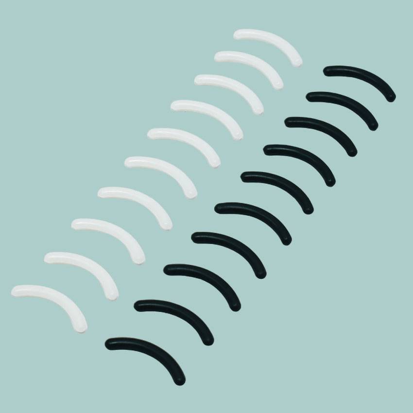 10PCS Eyelashes Curler Replacement Pads Eyelash Curling High Elastic Rubber Pad Beauty Tools Eyelash Curler Refill Rubber Pads