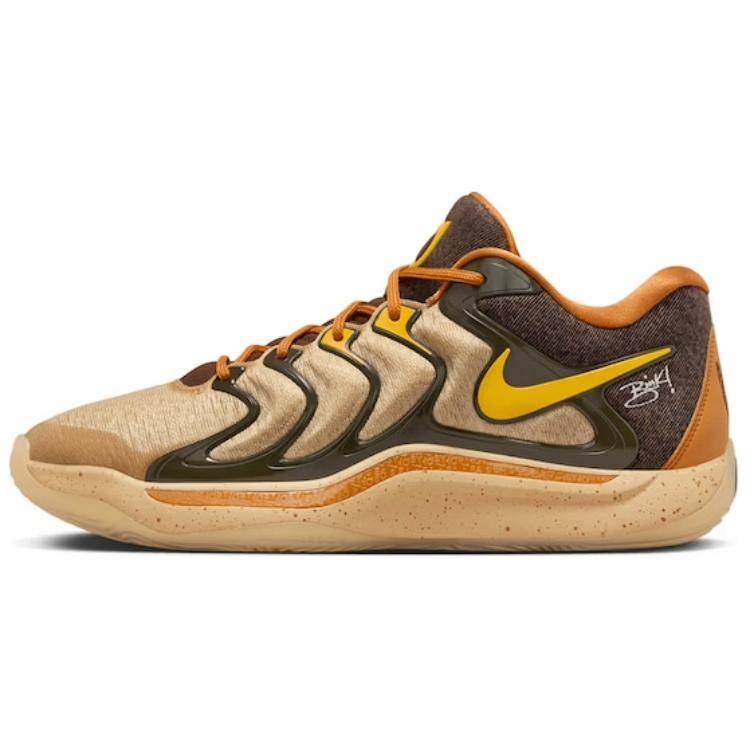 Nike The Alchemist x KD 17 EP Producer Pack - Bink! Unisex Sneakers Orange Sesame University-Gold HF4083-901 43