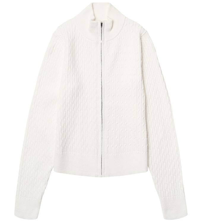 Grunt Cardigan - Stickad - GrHoatxin - Off White - Grunt - 14 år (164) - Cardigan
