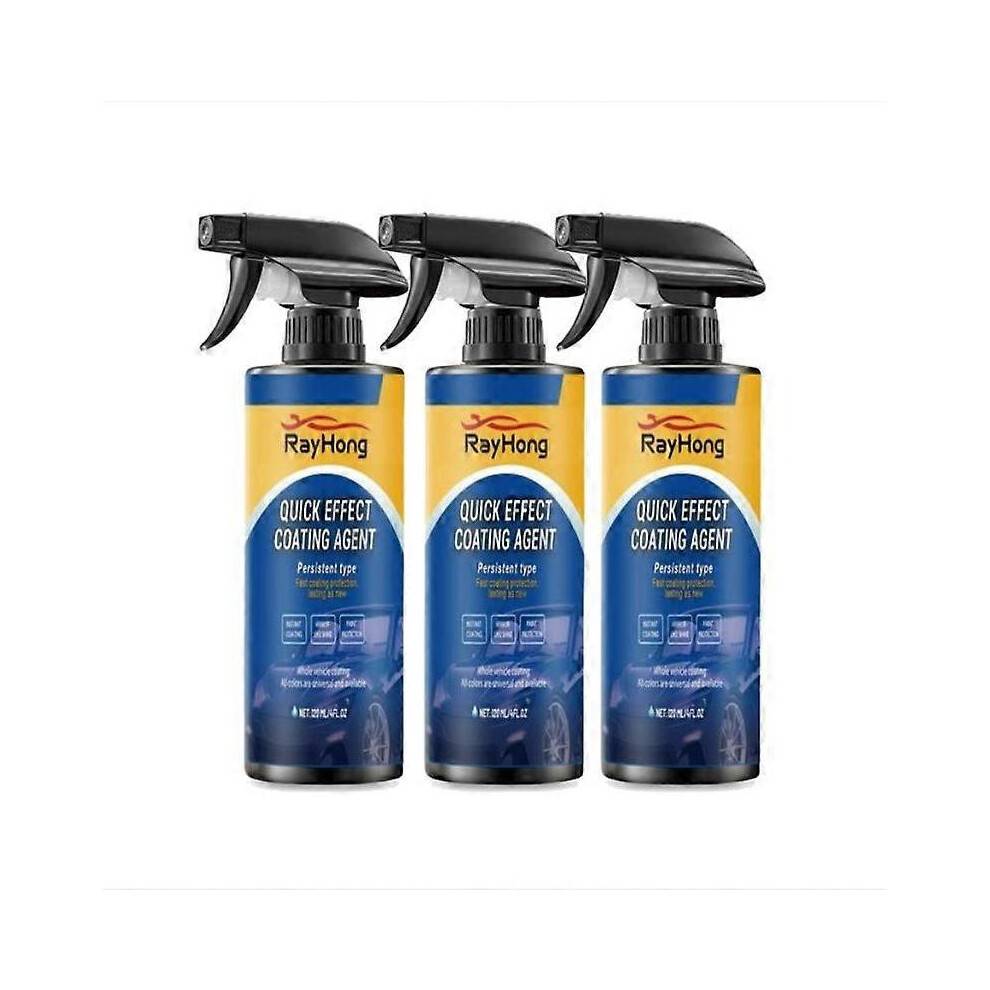 (3PCS) 1-5x Quick Effect Coating Agent,Advanced Ceramic Spray Coating,Multi-Functional Agentl 120ML