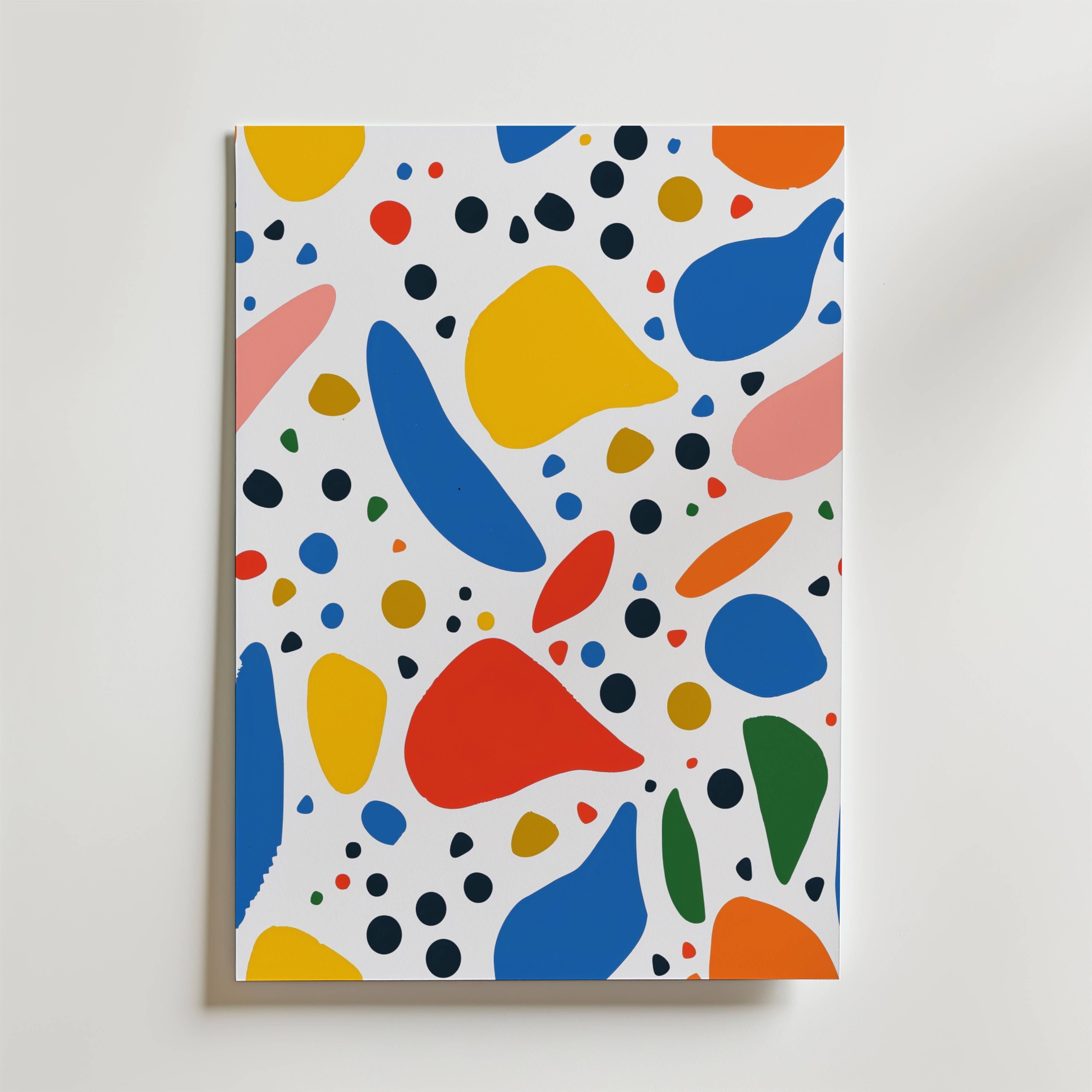 Color Splash Poster - Fine Art Poster 100x140 cm