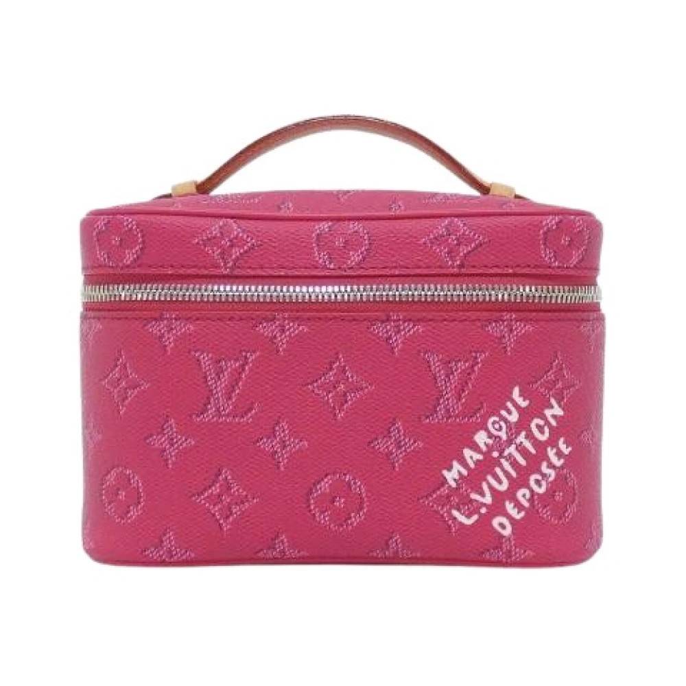 Louis Vuitton Vintage Pre-owned Monogram Heritage Nice Mini Kosmetiktaske - Vintage - Dame - Lyserød - ONE SIZE -