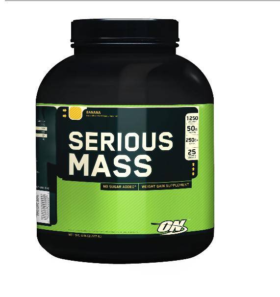 Optimum Nutrition Serious Mass - Proteinpulver chokoladesmag