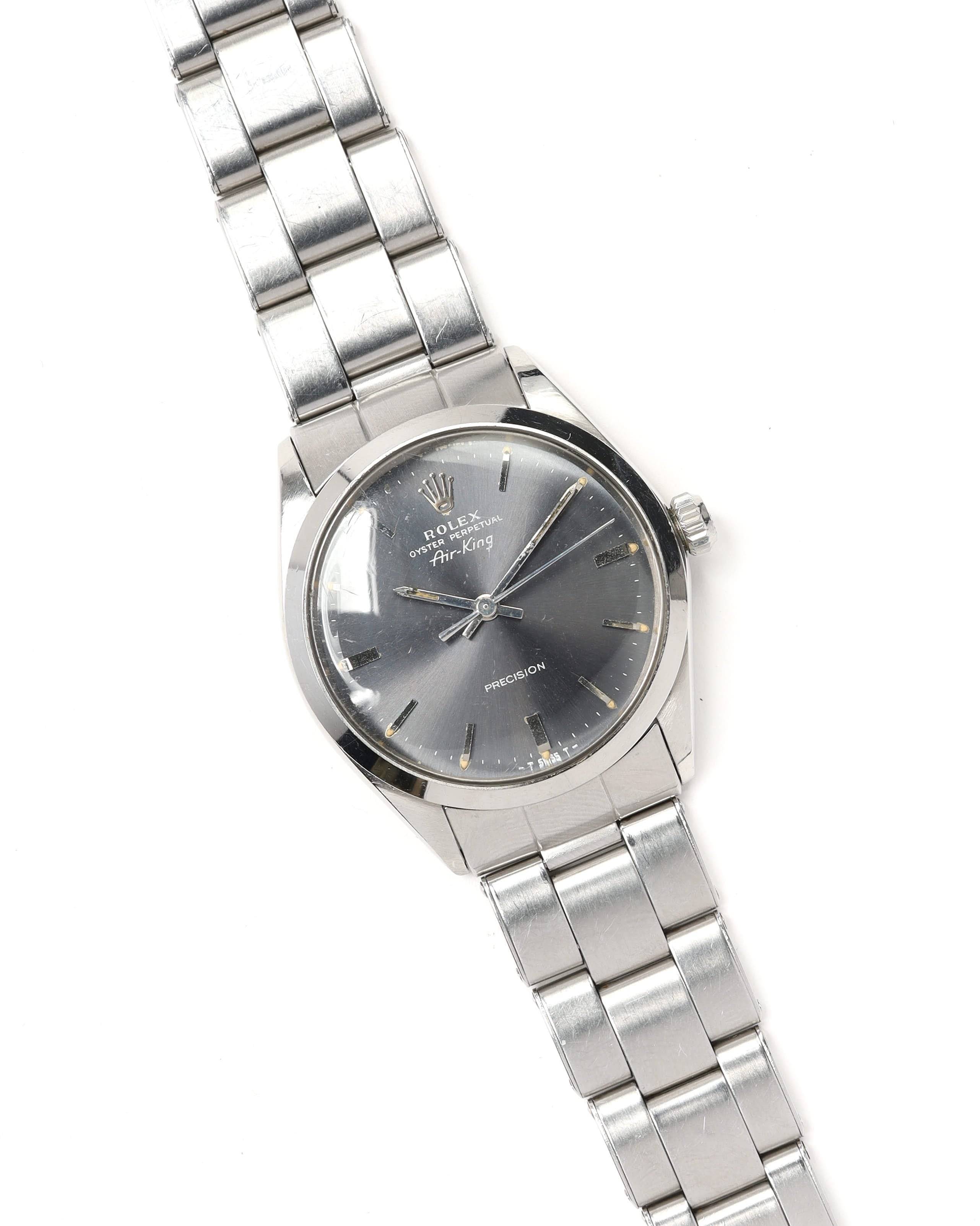 Rolex Air-King 34mm Watch - Silver - One Size