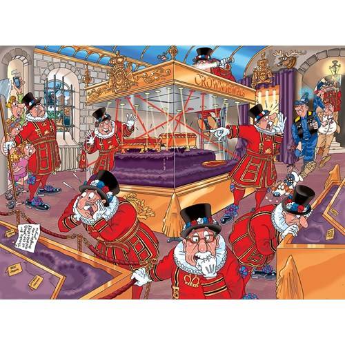 1000 bitar - Wasgij Mystery 12, The unusual suspects