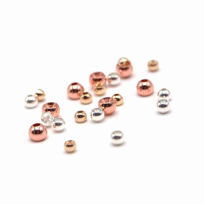 Bead Heads - Nymfekugler - 3,8 mm / Guld