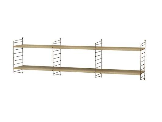 Reol, Living room O fra String Brun - eg - Jacobsen Plus