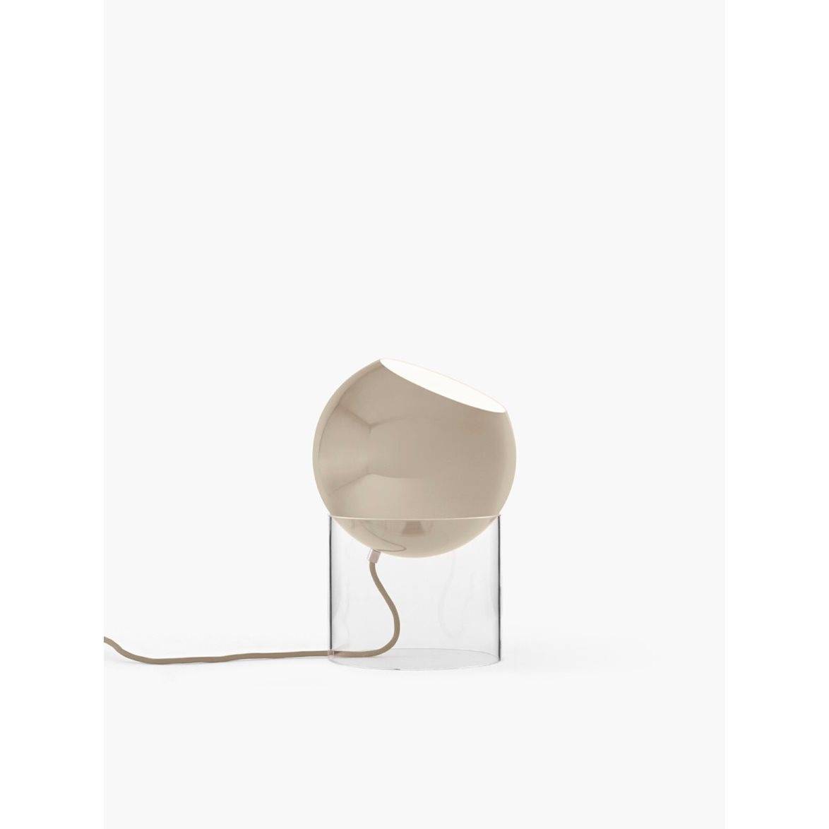 &tradition Topan Bordslampa VP13 Clear acrylic base Grey Beige