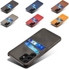 Samsung Galaxy S22 Ultra cover - mobilcover - urtag - oplader - høretelefoner - Black