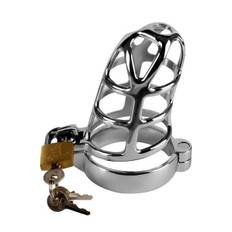 Lovetoy Detained Metal Chastity Cage
