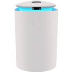 Mini hem ultraljud luft luftfuktare romantisk mjukt ljus usb eterisk olja diffusor bilrenare arom anion dimma maker - Vit