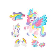 Toi-Toys Little Stars Foam Floor Puzzle Unicorn 36 pcs.
